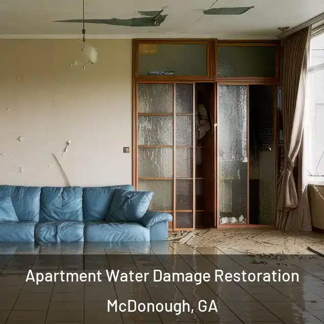  Apartment Water Damage Restoration McDonough, GA