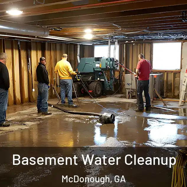  Basement Water Cleanup McDonough, GA