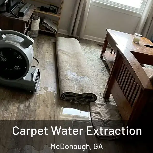  Carpet Water Extraction McDonough, GA