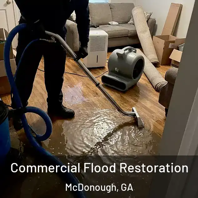  Commercial Flood Restoration McDonough, GA