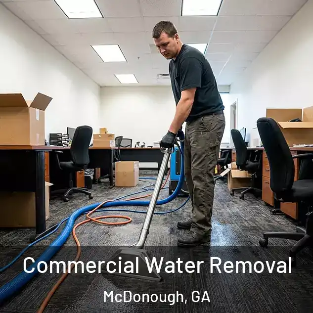  Commercial Water Removal McDonough, GA