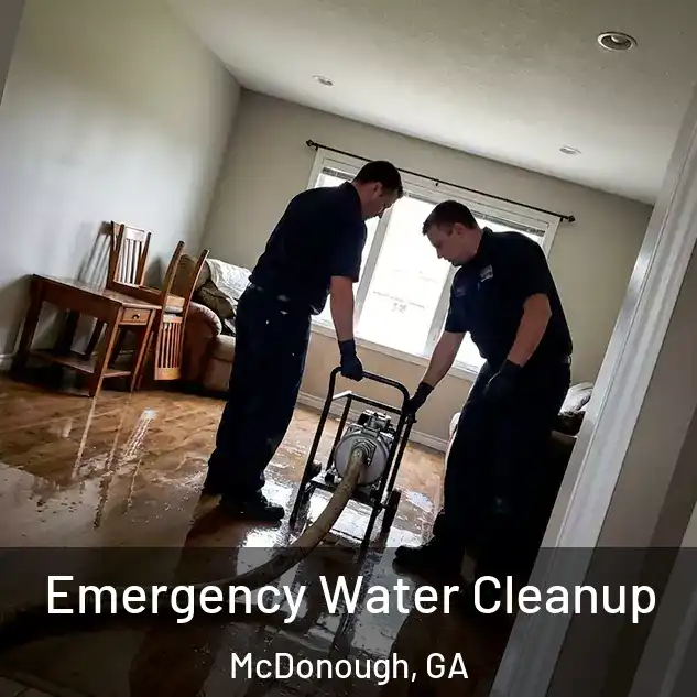  Emergency Water Cleanup McDonough, GA