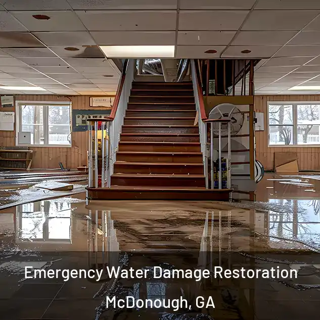  Emergency Water Damage Restoration McDonough, GA