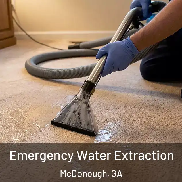  Emergency Water Extraction McDonough, GA
