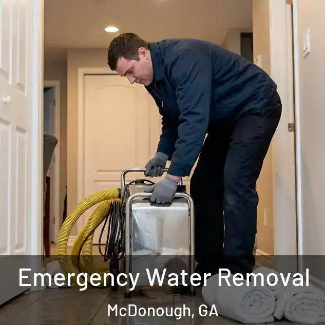  Emergency Water Removal McDonough, GA