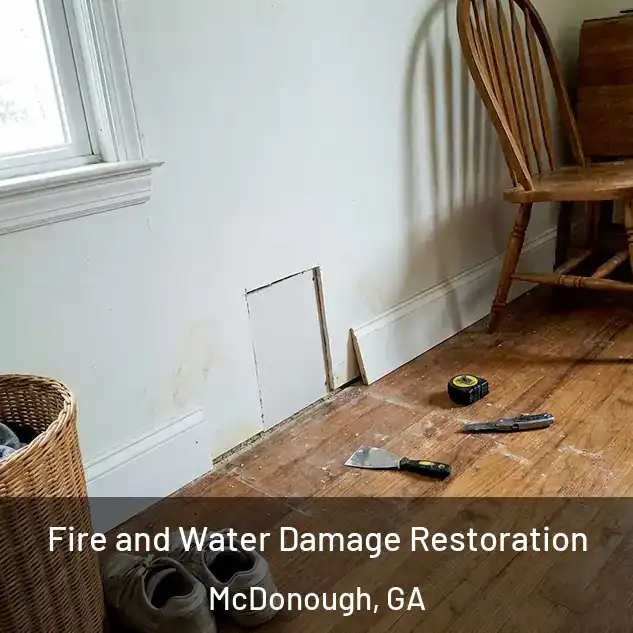  Fire and Water Damage Restoration McDonough, GA