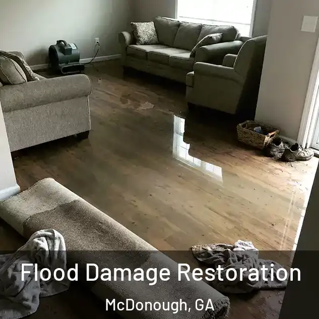  Flood Damage Restoration McDonough, GA