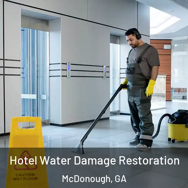  Hotel Water Damage Restoration McDonough, GA
