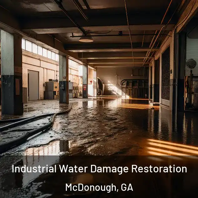  Industrial Water Damage Restoration McDonough, GA