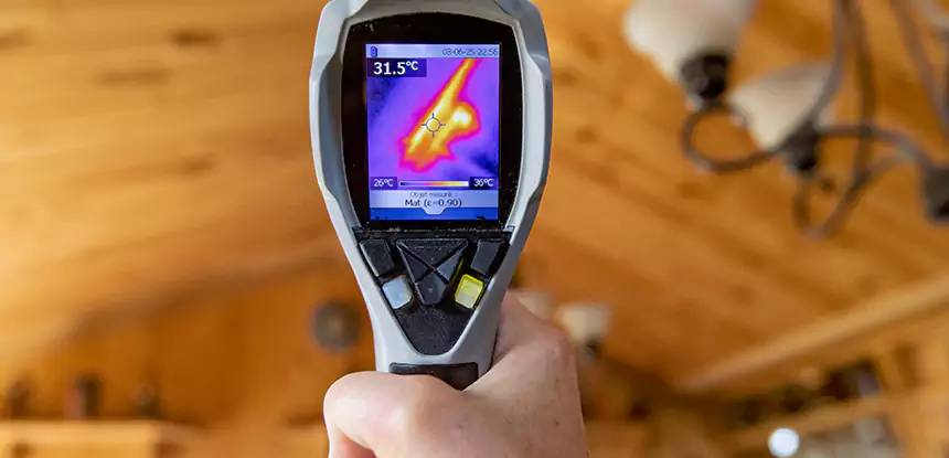 Infrared Camera Roof Leak Detection in McDonough