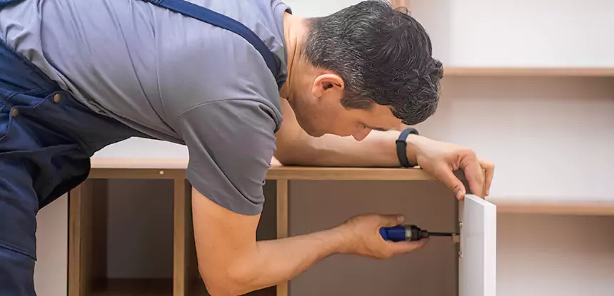 Water Damaged Cabinet Repair in McDonough