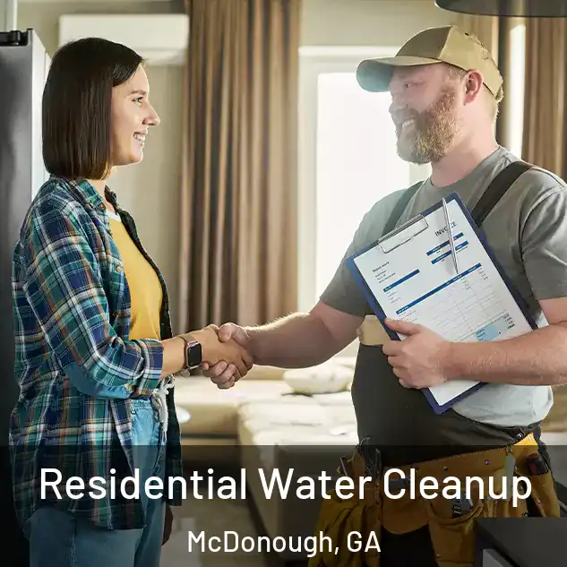  Residential Water Cleanup McDonough, GA