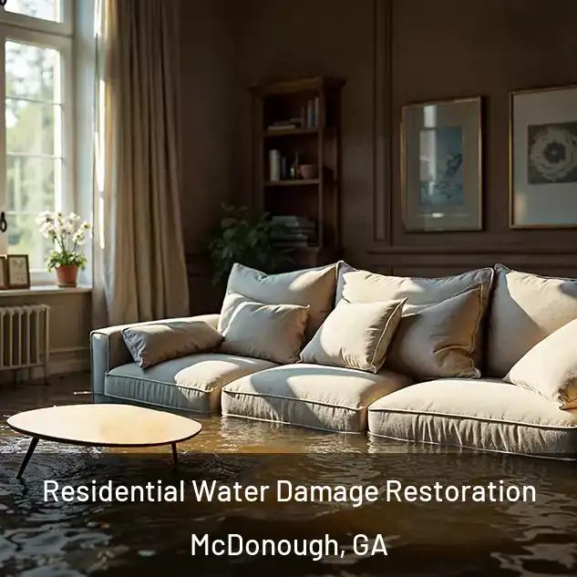  Residential Water Damage Restoration McDonough, GA