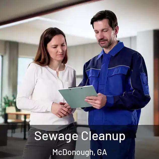  Sewage Cleanup McDonough, GA