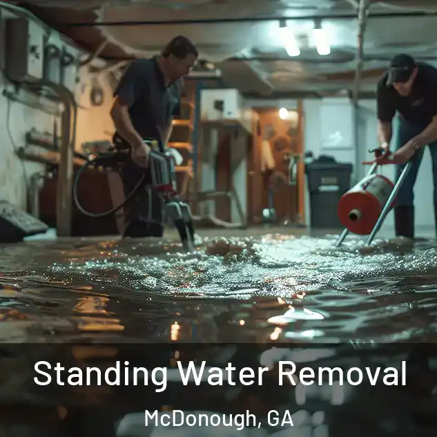  Standing Water Removal McDonough, GA