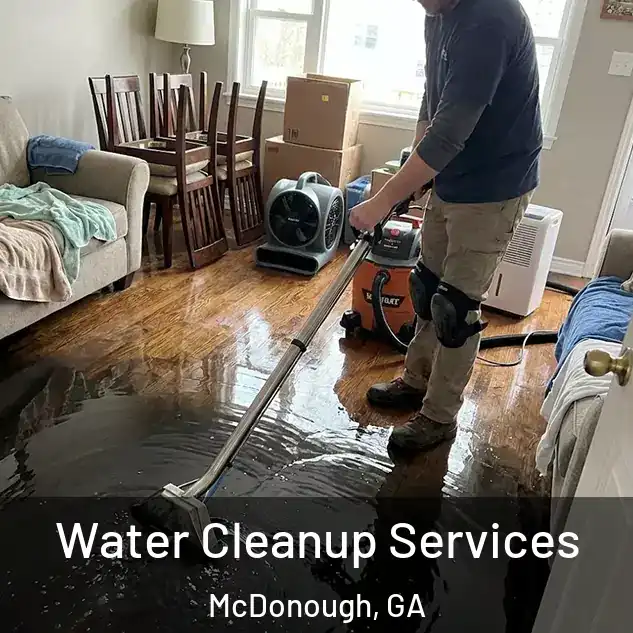  Water Cleanup Services McDonough, GA