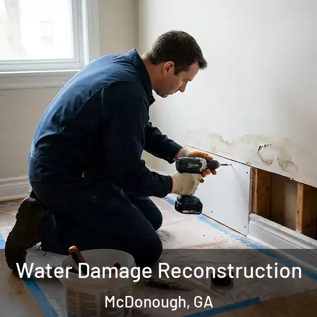  Water Damage Reconstruction McDonough, GA