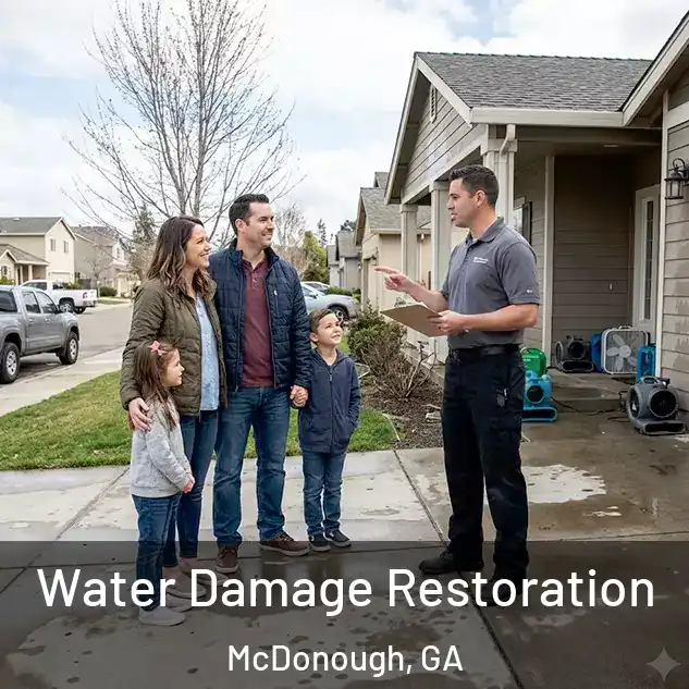  Water Damage Restoration McDonough, GA