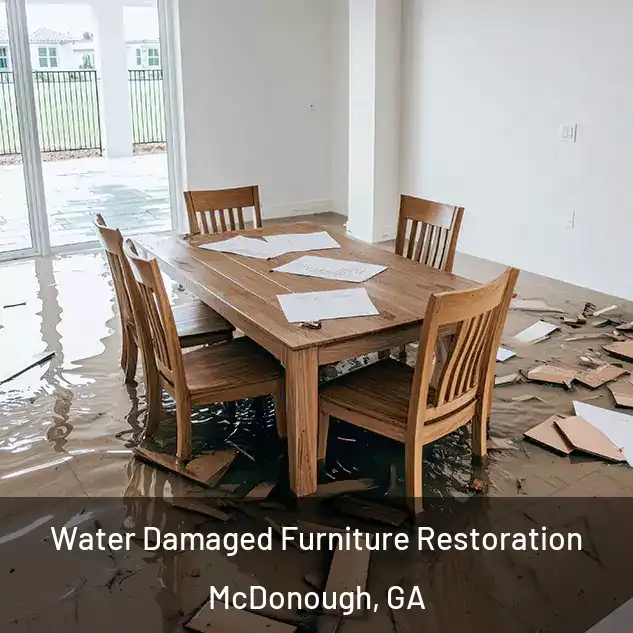  Water Damaged Furniture Restoration McDonough, GA