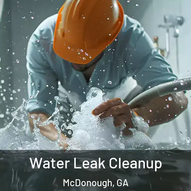  Water Leak Cleanup McDonough, GA